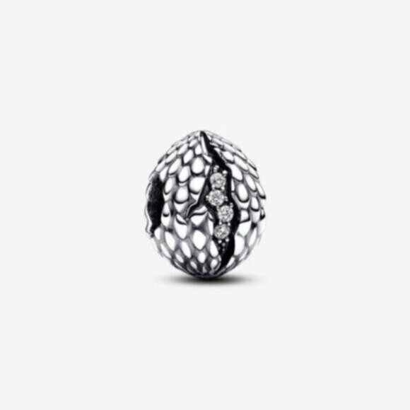 Pandora Game of Thrones Sparkling Dragon Egg Charm - Picture 1 of 3